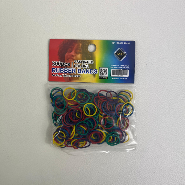 Saif Gummibänder - Bunte Farben, 300 Stück
