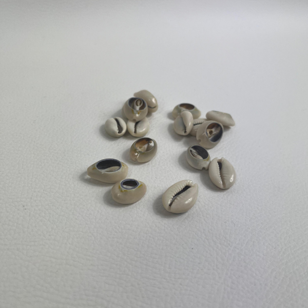 hair beads - shells
