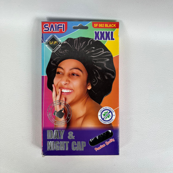 Saifi Day and Night Cap - Black