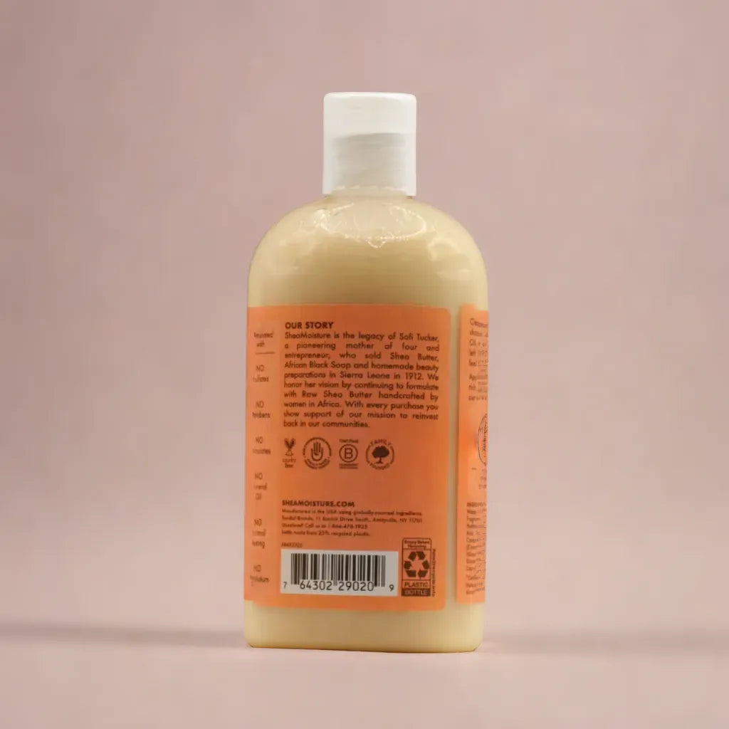 Shampooing boucles et brillance à la noix de coco et à l'hibiscus Shea Moisture