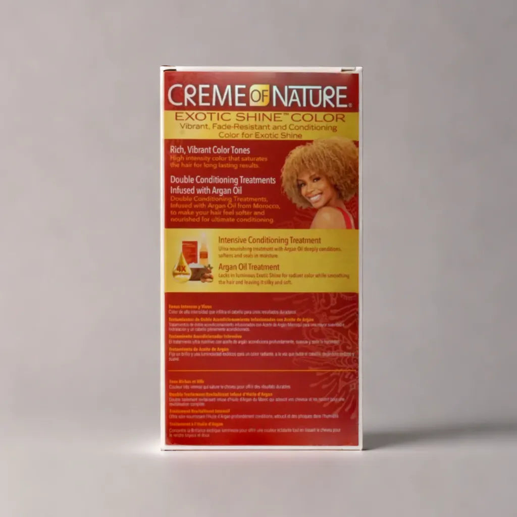 Creme of Nature Exotic Shine Haarfarbe mit Arganöl - Ginger Blonde 10.01