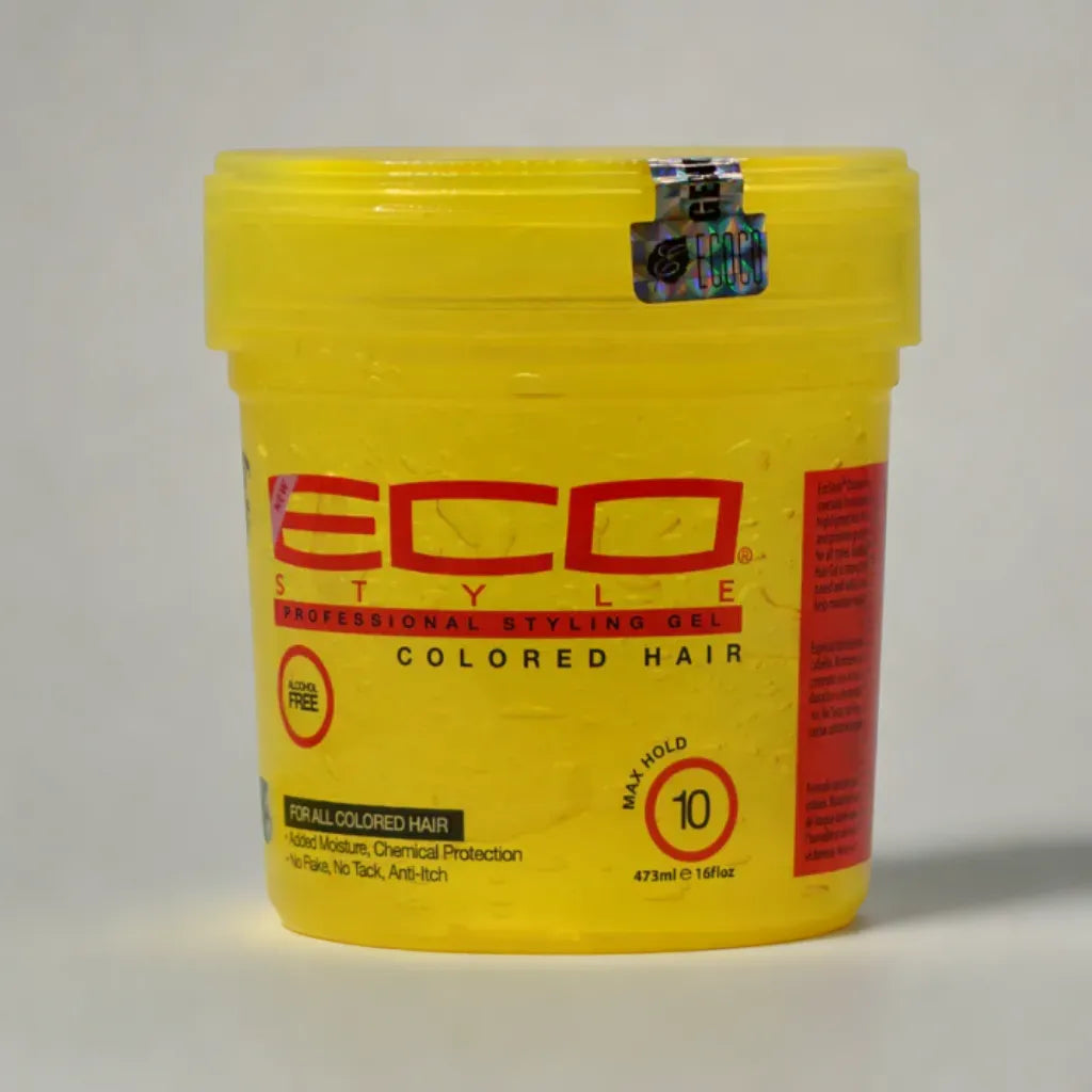 Gel coiffant Eco Professional à l'huile d'olive, au beurre de karité, à l'huile de cumin noir et à l'huile de lin
