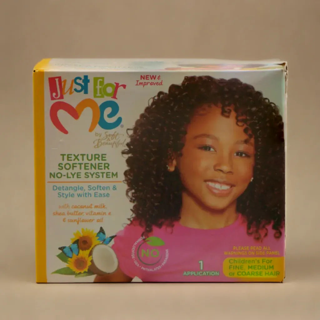 Just for Me Texture Softener No-Lye System Relaxer