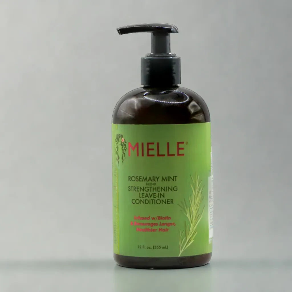 Revitalisant fortifiant sans rinçage au romarin et à la menthe Mielle