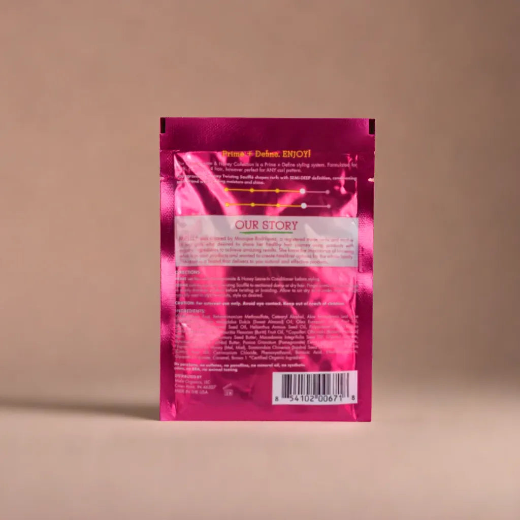 MIELLE Lotion capillaire soufflée torsadée à la pomme grenade et au miel