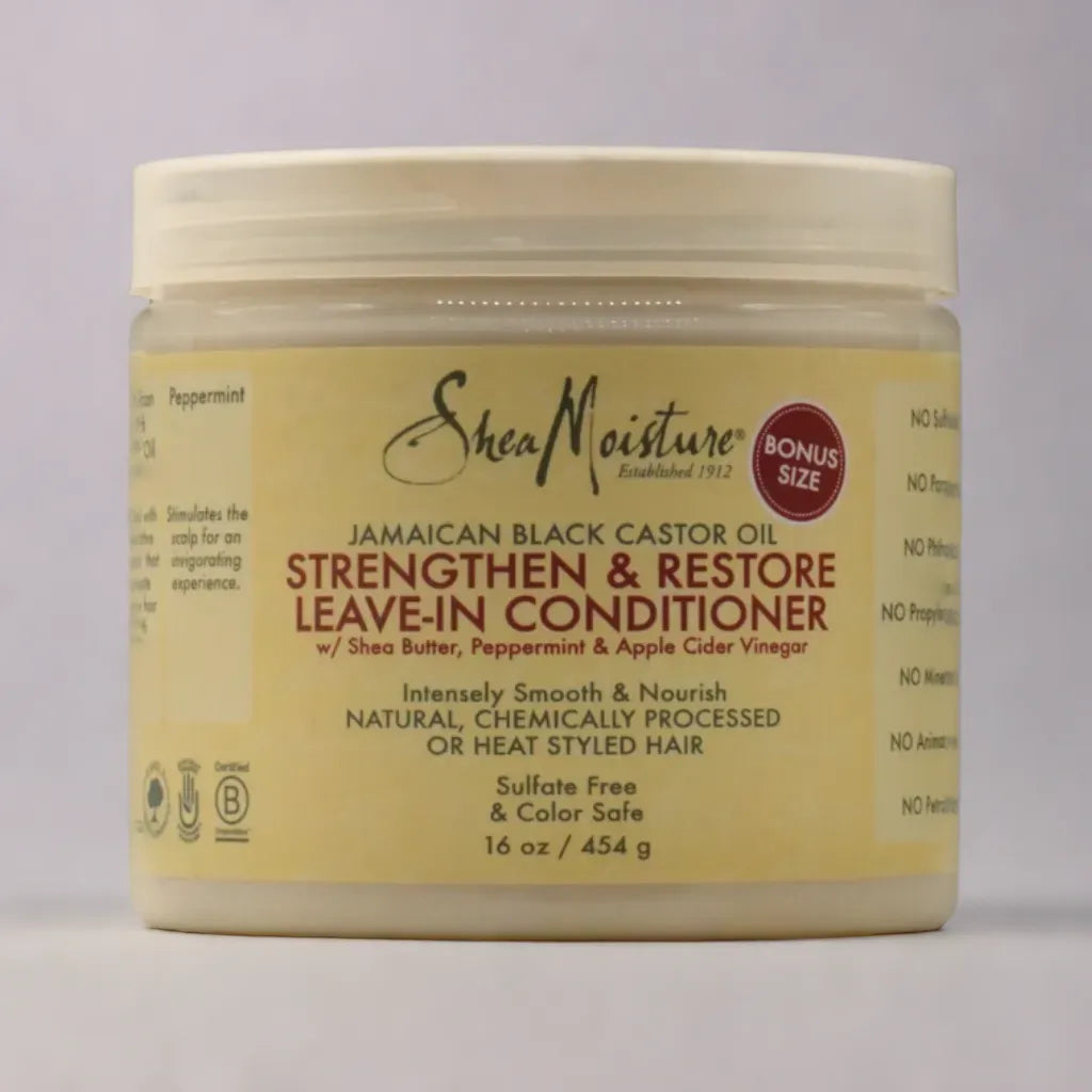 Shea Moisture Jamaican Black Castor Oil Strengthen & Restore Leave-In Conditioner