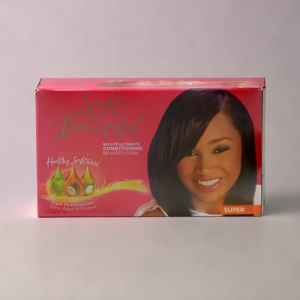 Soft & Beautiful No-Lye Ultimate Conditioning Relaxer System Super