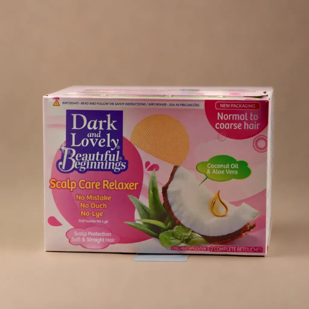 Dark and Lovely Beautiful Beginnings Scalp Care Relaxer