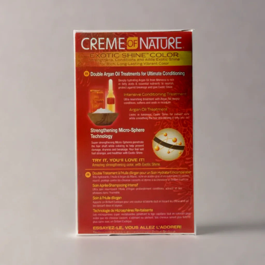 Creme of Nature Exotic Shine Haarfarbe mit Arganöl - Bronze Copper 7.64