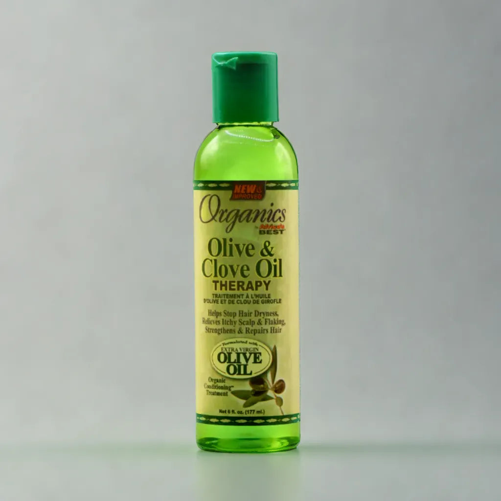 Huile capillaire d'olive et de clou de girofle Organics