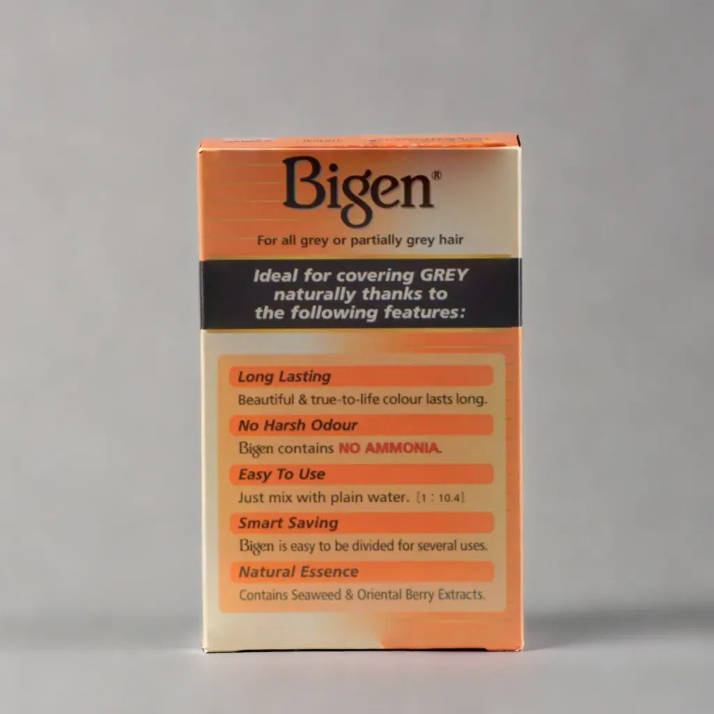Bigen Permanent Powder Hair Color Oriental Black 59