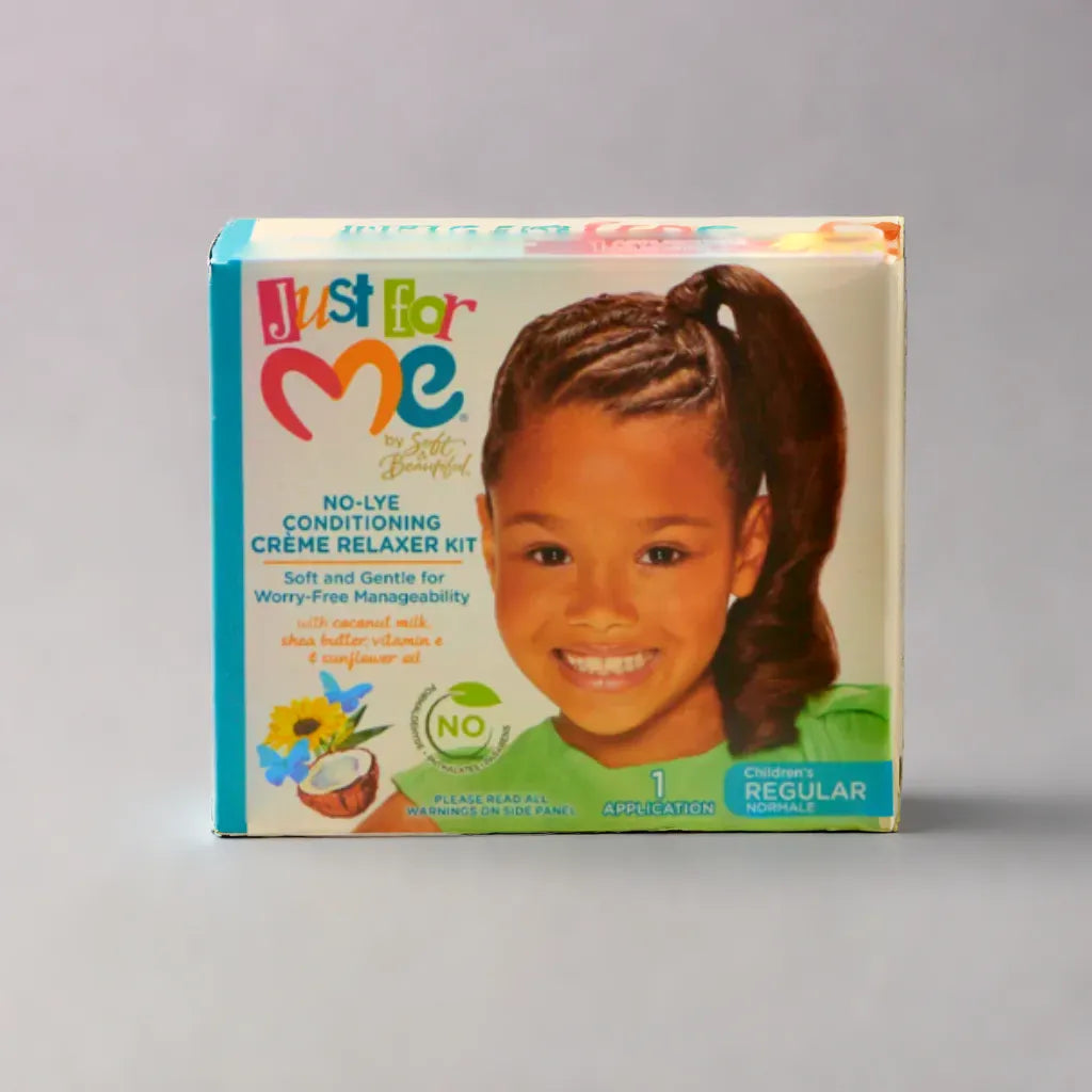 Just for Me No-Lye Conditioning Crème Relaxer Kit