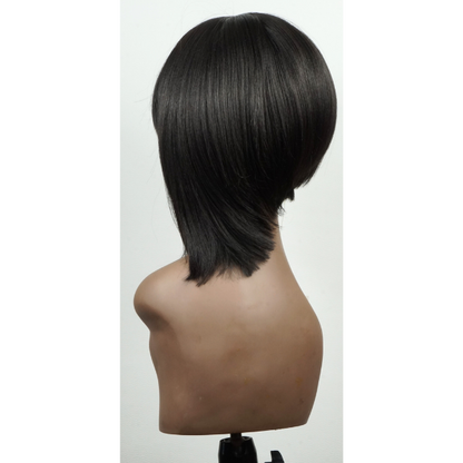 Perruque premium "Hope" - coupe lisse avec frange latérale