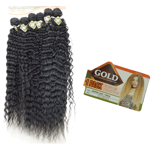 Gold Super Lexi 1 Schwarz