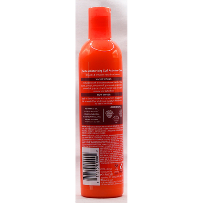 Cantu Crème activatrice de boucles hydratante au beurre de karité pour boucles, spirales et vagues naturelles