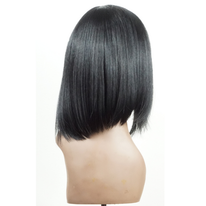 Boss Wig Perruque synthétique avec frange – modèle MP-21 en noir