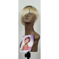 BOSS Lace Deep Part Wig « Chunky » – Noir avec des accents blancs