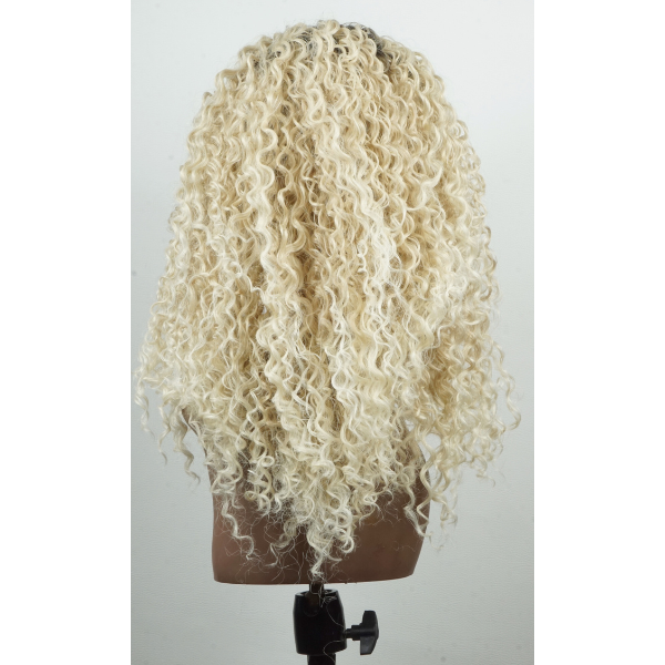 Perruque HD Lace "Aspen" - Boucles blondes
