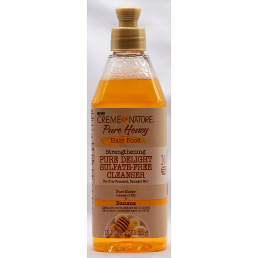 Creme of Nature Pure Honey Hair Food Renforcement Pure Delight Nettoyant sans sulfate
