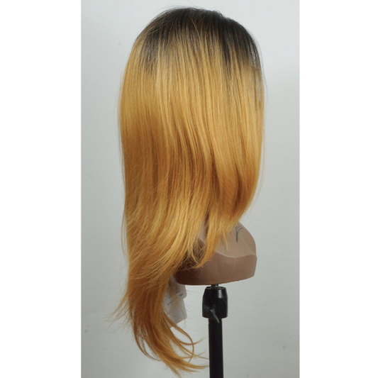 Perruque longue ombrée Lace Front - Des cheveux réalistes pour des styles tendance