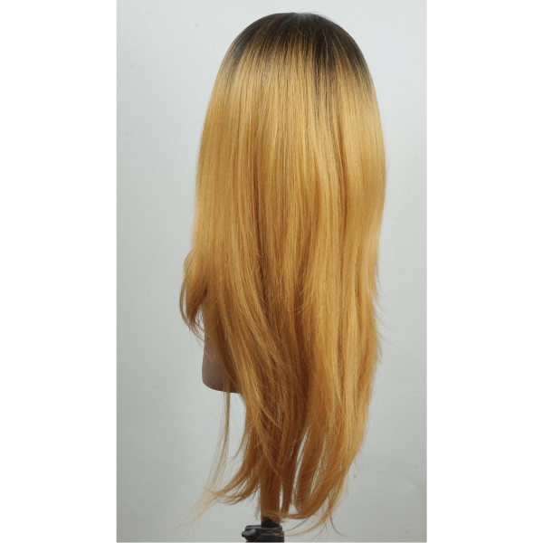 Perruque longue ombrée Lace Front - Des cheveux réalistes pour des styles tendance