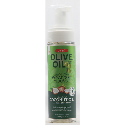 ORS Wrap/Set Mousse à l'Huile d'Olive et à l'Huile de Coco