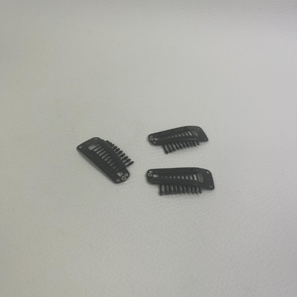 Dreamfix Hair Clips for Extensions - Black, 3 Pieces