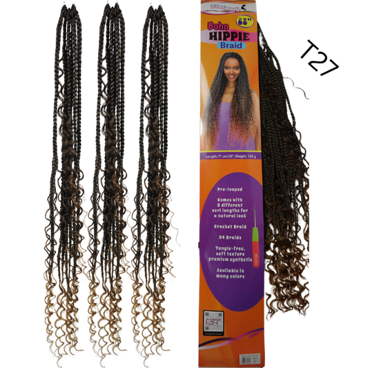 Boho Hippie Braid / T 27