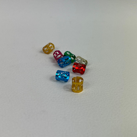 Murrays Collection Accessoires pour cheveux – Perles métalliques colorées