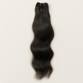 Extensions de cheveux à clips longues ondulées en noir