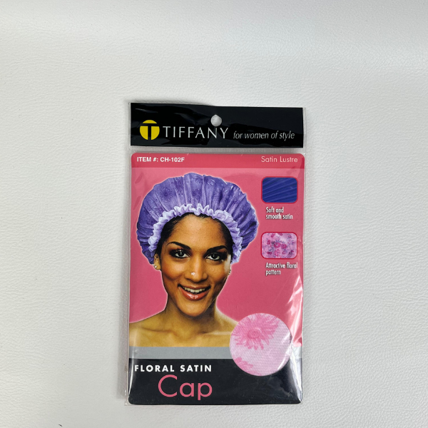 Tiffany Floral Satin Sleep Cap