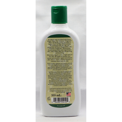 Ultimate Originals Lotion hydratante pour le corps Huile d'olive extra vierge