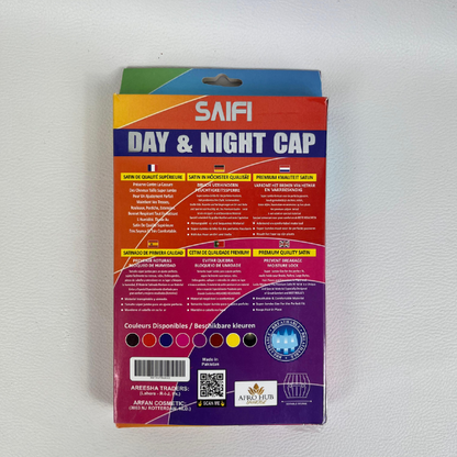 Saifi Day and Night Cap - Black