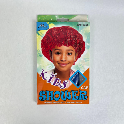 Bonnet de douche enfant - imperméable avec élastique