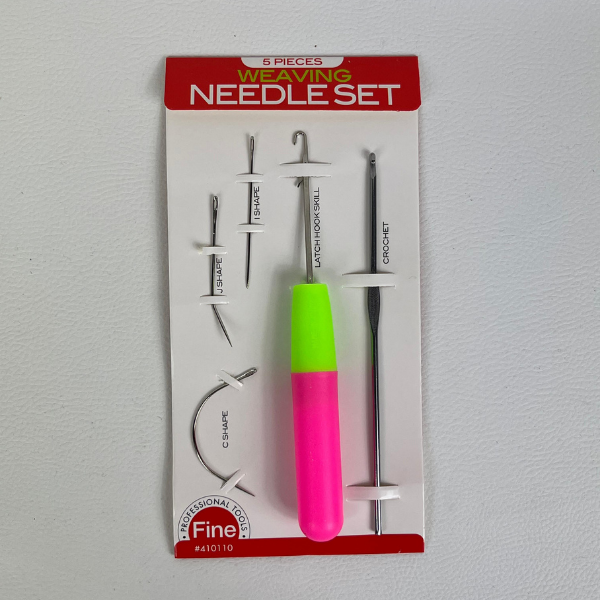 5-teiliges Webnadeln-Set
