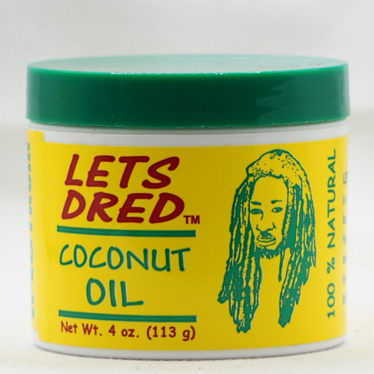 Huile de noix de coco LETS DRED – Huile de noix de coco naturelle