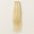 Extensions de cheveux longs et raides en blond platine