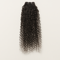 Extensions de cheveux longs bouclés à clips en noir