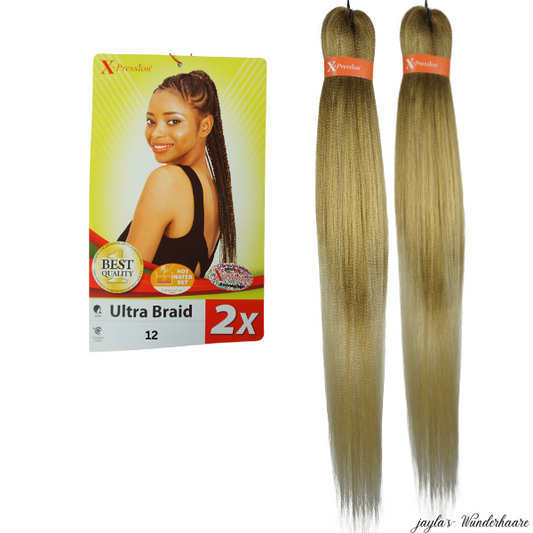 Cheveux tressés pré-étirés 12