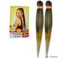 Cheveux tressés pré-étirés T1B/144