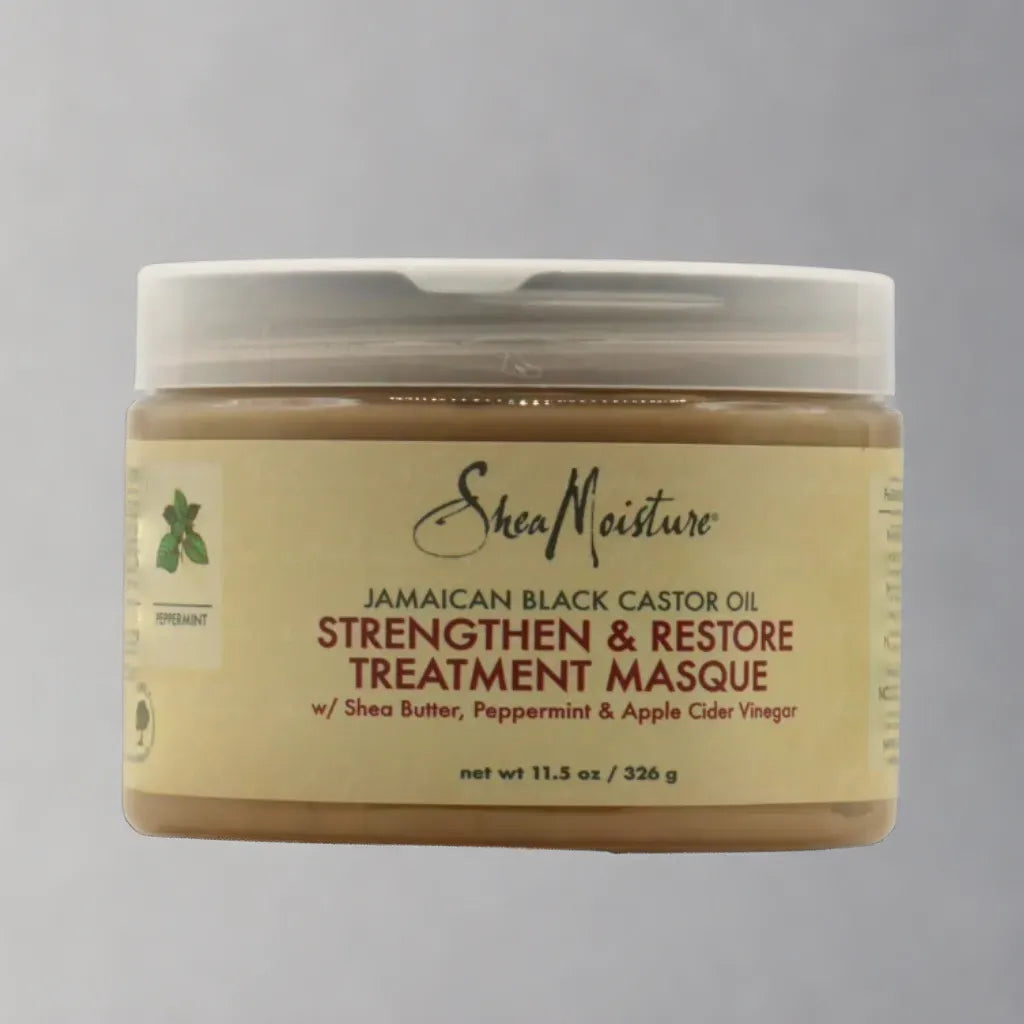Shea Moisture Jamaican Black Castor Oil Strengthen & Restore Treatment Haarmaske