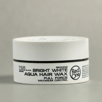 P&amp;B Platinum Black Series Red One Bright White Gel Cire pour cheveux Full Force
