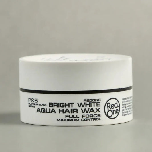 P&amp;B Platinum Black Series Red One Bright White Gel Cire pour cheveux Full Force