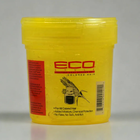 Gel coiffant Eco Professional à l'huile d'olive, au beurre de karité, à l'huile de cumin noir et à l'huile de lin