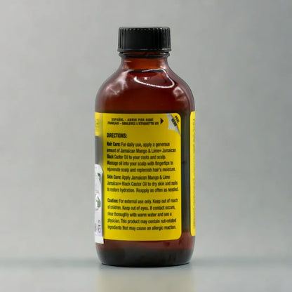 Huile capillaire jamaïcaine à la mangue et au citron vert - Ricin noir jamaïcain - Noix de coco