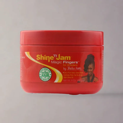 Gel capillaire Shine 'n Jam Magic Fingers pour tresseuses