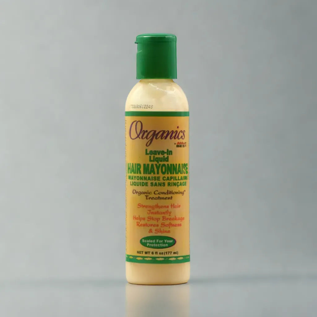 Organics by Africa's Best Mayonnaise liquide sans rinçage pour cheveux