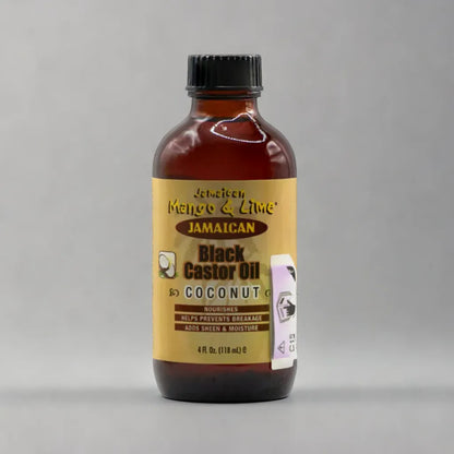 Huile capillaire jamaïcaine à la mangue et au citron vert - Ricin noir jamaïcain - Noix de coco