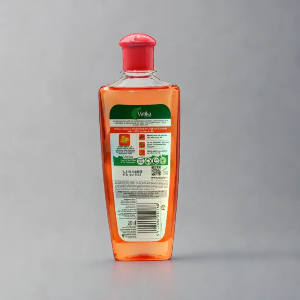 Vatika Naturals Hibiscus Multivitamin Hair Revitalizing Hair Oil