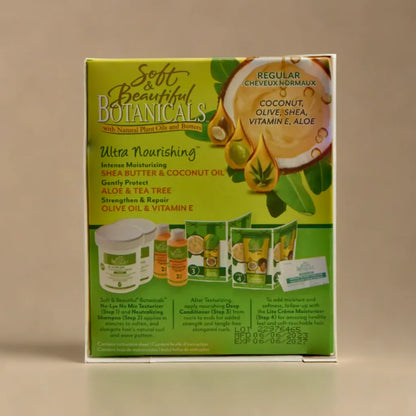 Soft & Beautiful Botanicals No-Lye No Mix Texturizer - Hair Relax